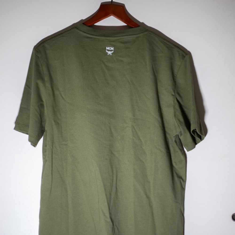 Mcm Lion Patch Tee - image 2